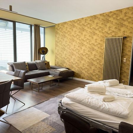 Exklusives Leipzig City Apartment Sunrise Exterior foto