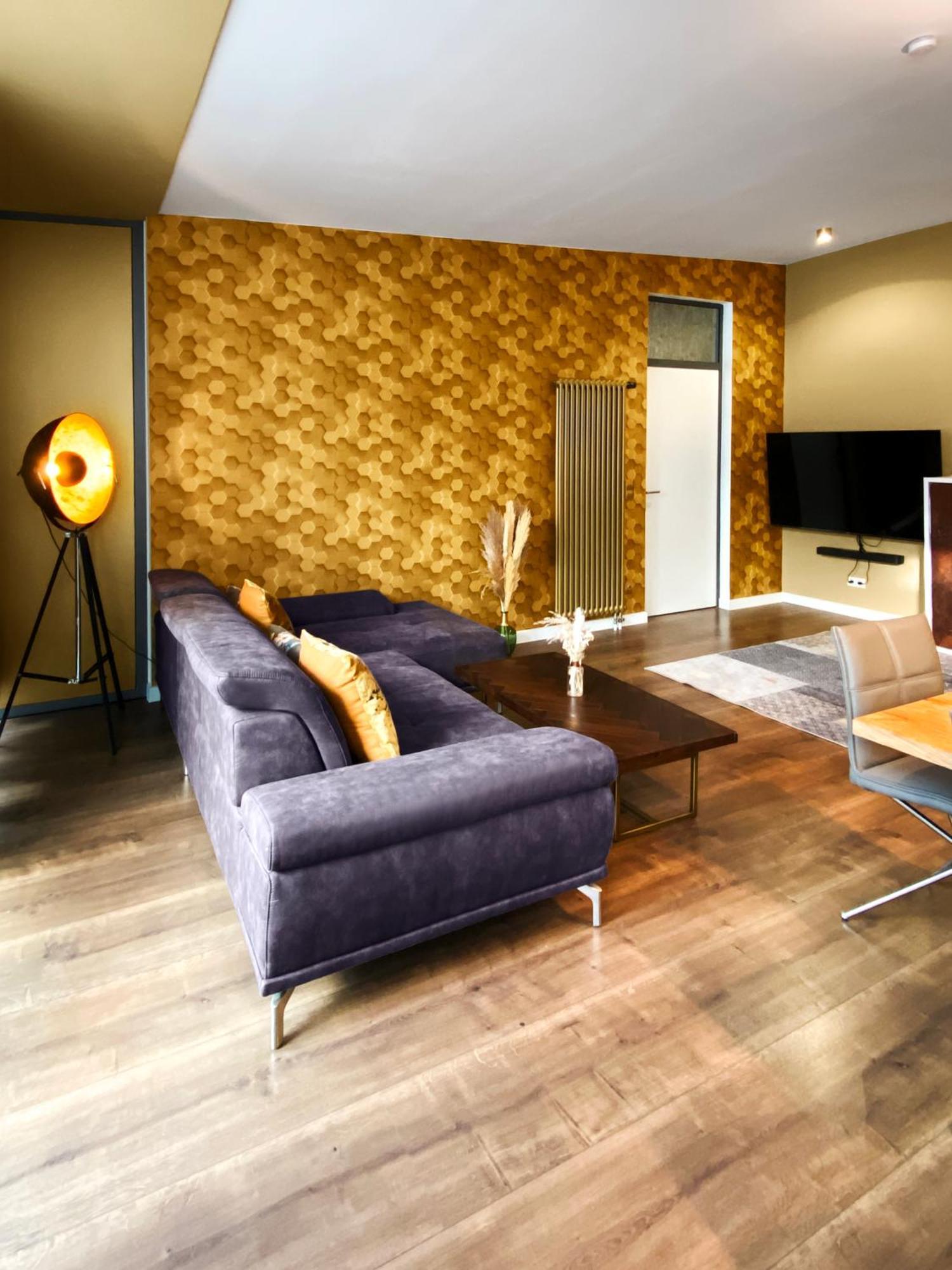 Exklusives Leipzig City Apartment Sunrise Exterior foto